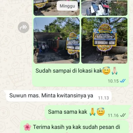 Pengiriman Papan Bunga Duka Salemba