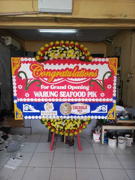 Papan Bunga Ucapan Selamat Salemba