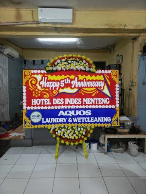 Papan Bunga di Salemba