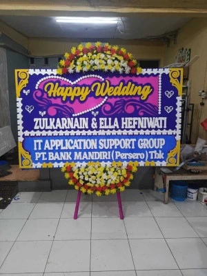 Papan Bunga di Salemba